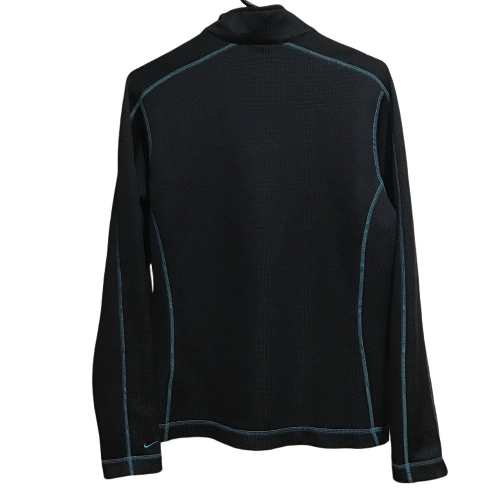 Nike Golf FITDRY Women’s Pullover Jacket Navy Blue Quarter Zip - Picture 2 of 11